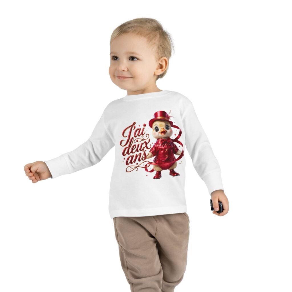 T-shirt " J'ai deux ans " - Anniversaire 2 ans