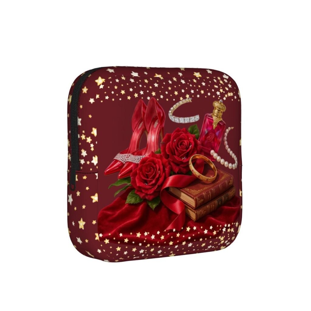 Pochette Élégante pour Protections Hygiéniques - Étui Féminin Compact et Discret
