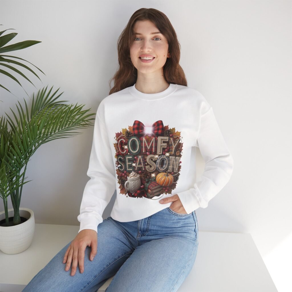 Sweatshirt "Comfy Season . - Confortable et tendance